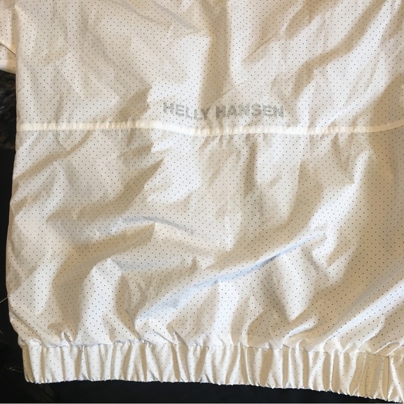 *SOLD* BNWT Helly Hansen white wind breaker Sz Small - Picture 5 of 7